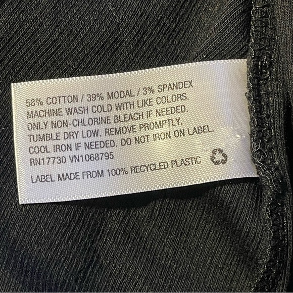 a new day ribbed black body suit Long Sleeve New NWT XXL - Picture 8 of 9